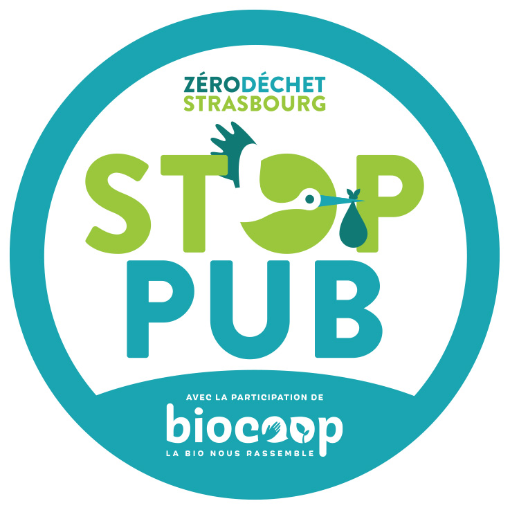 Stop Pub gratuit chez Biocoop Coquelicot !	