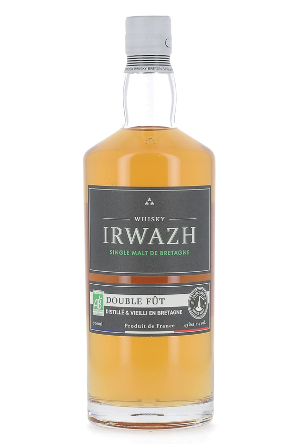 IRWAZH WHISKY SINGLE MALT - 43°  DISTILLERIE WARENGHEM